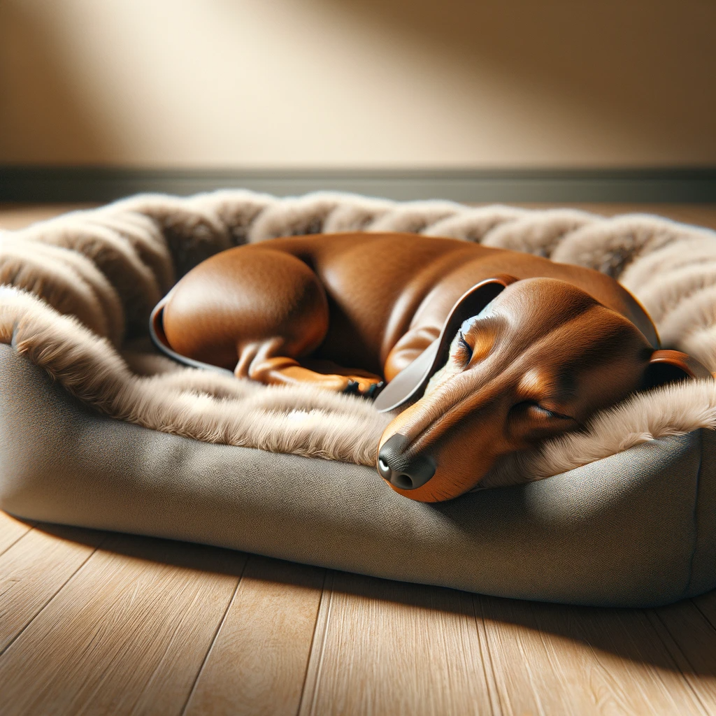 dachshunds sleep