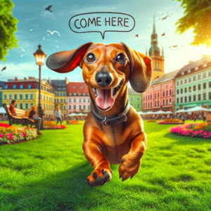 Dachshund Come Here