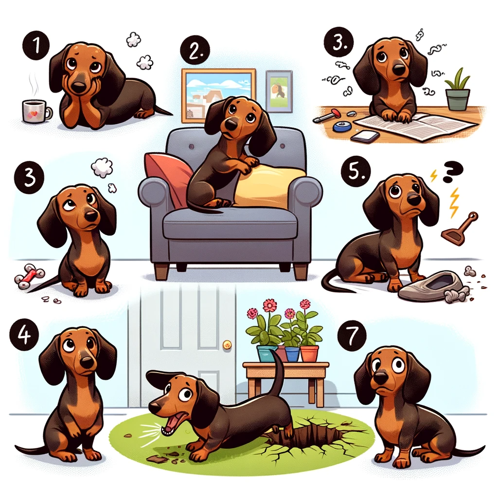 7 signs your Dachshund is bored
